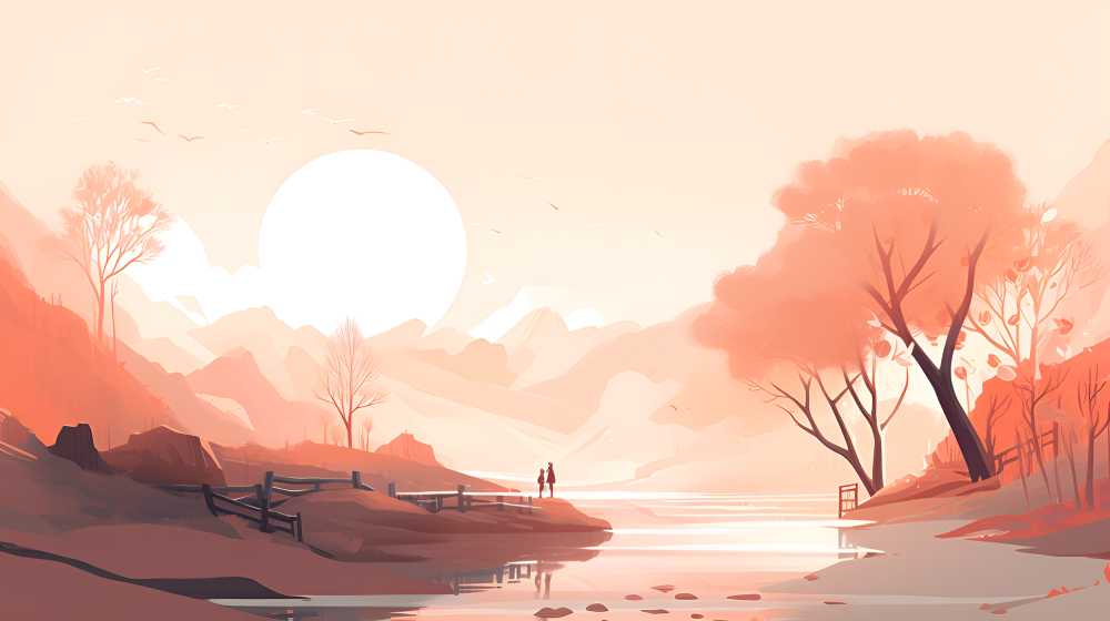 浅白色唯美艺术背景