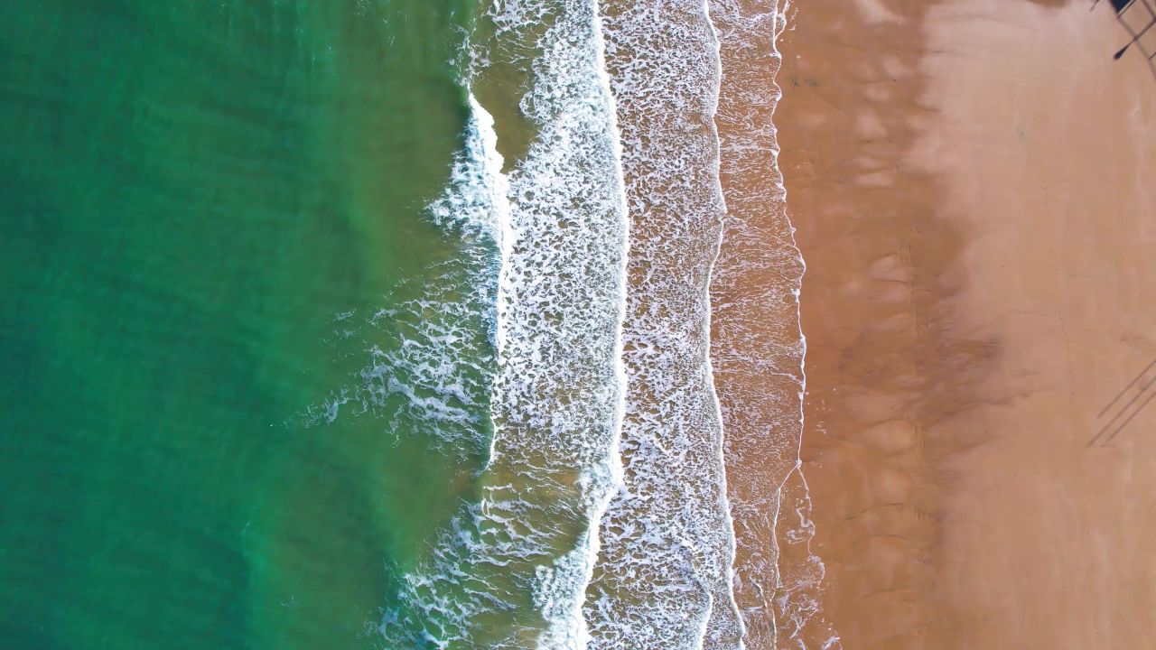 沙滩海浪