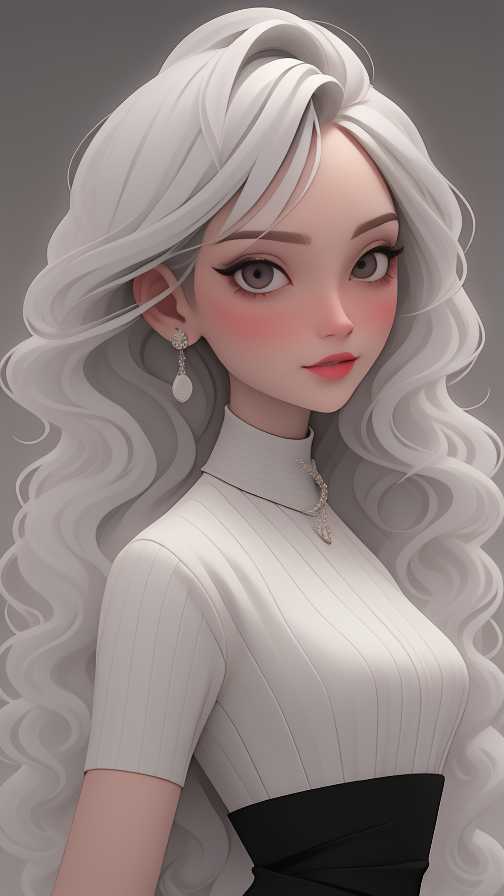 精致美女