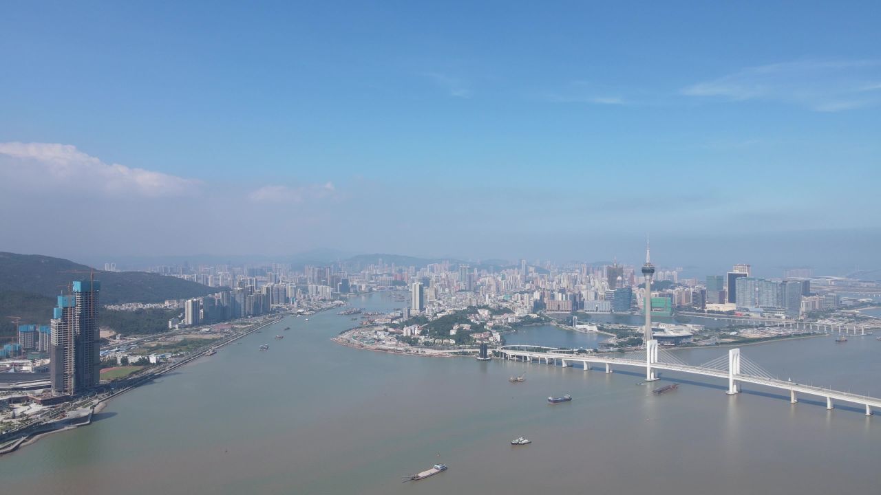珠海横琴航拍