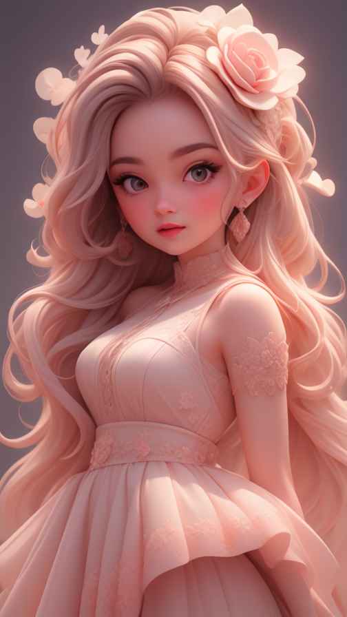 可爱治愈女孩