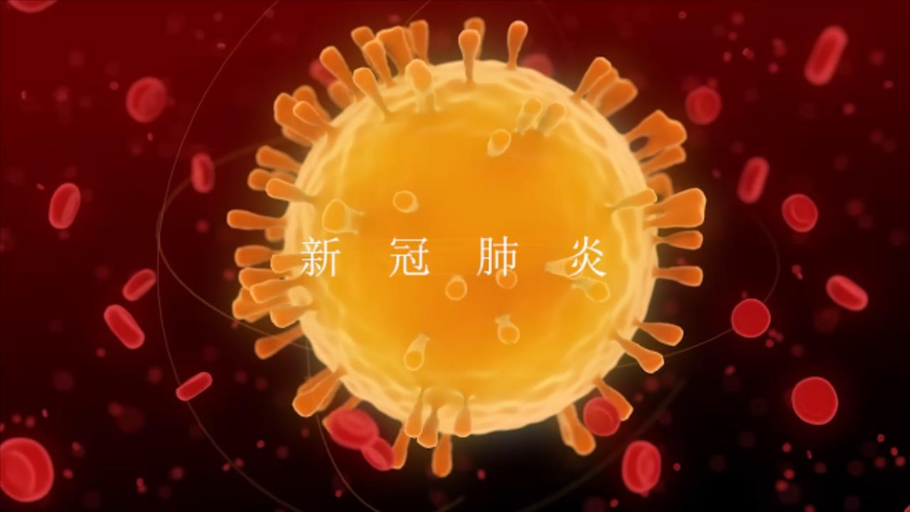 新冠病毒 2020 病毒 片头 文字 地球 医疗 新型冠状病