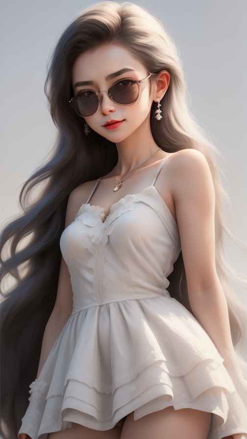 美女身材好看穿什么都好看