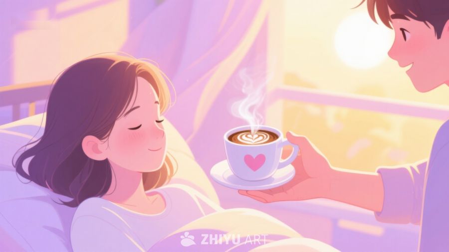 温馨时刻：递上一杯爱心咖啡 429
