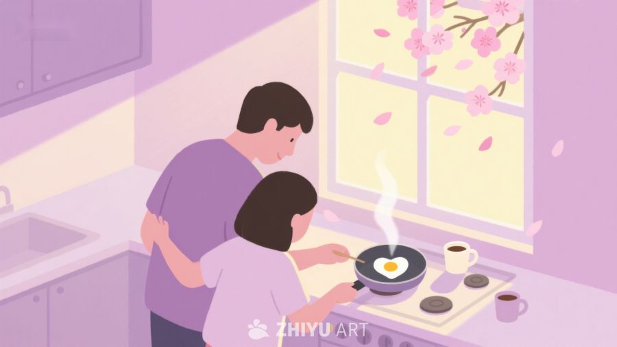 厨房温馨时刻：共煮爱心早餐 38
