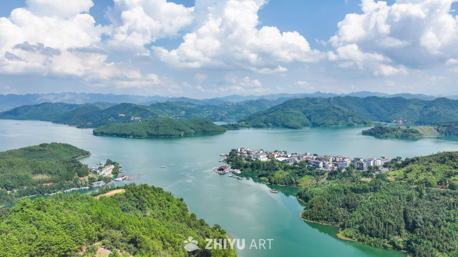 航拍贵州兴义万峰湖 南盘江畔山水 3