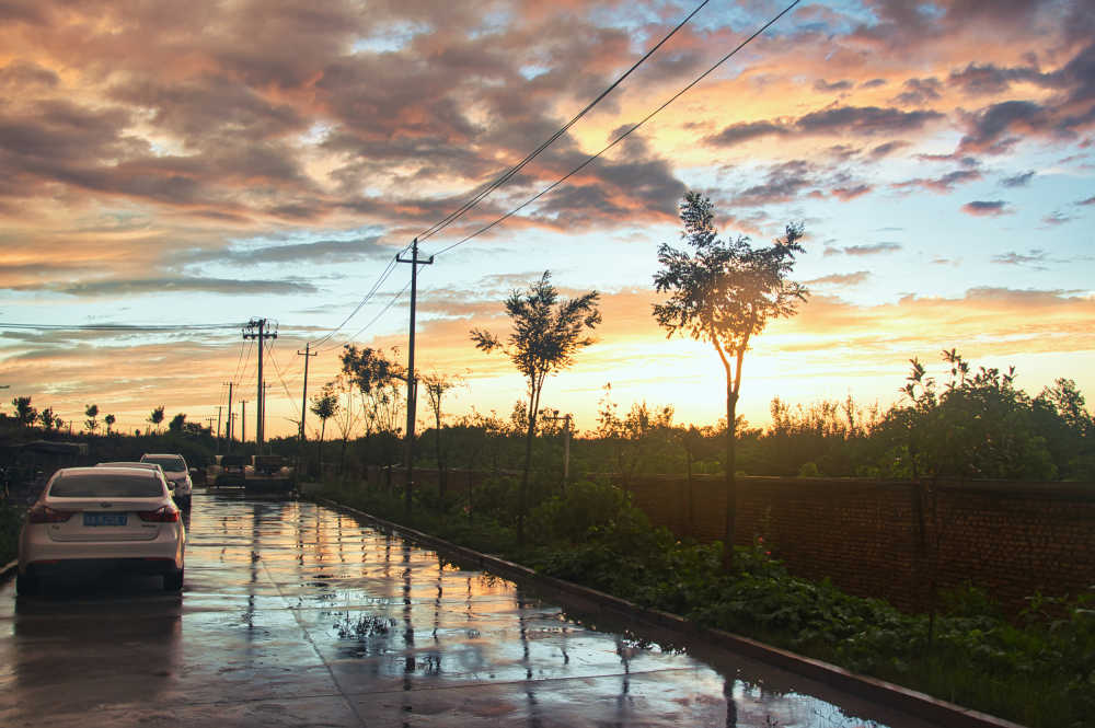 雨后黄昏