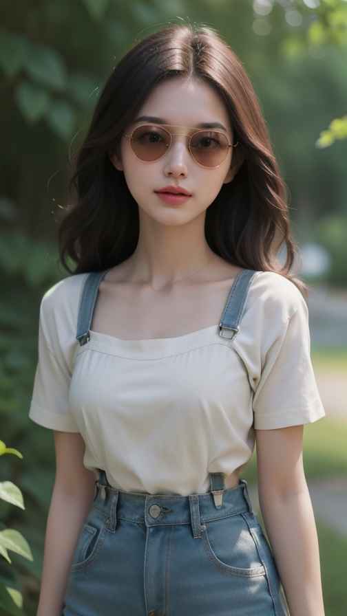 吊带衫女孩