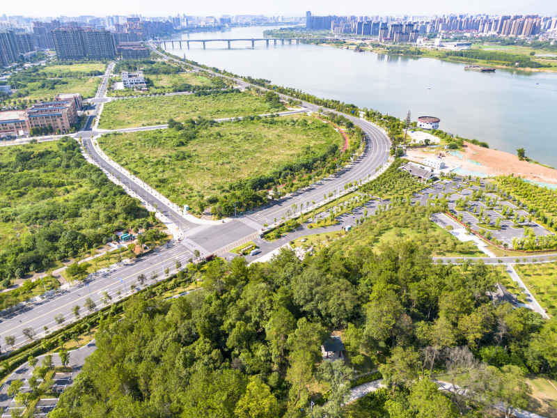江西吉安神岗山航拍摄影图 