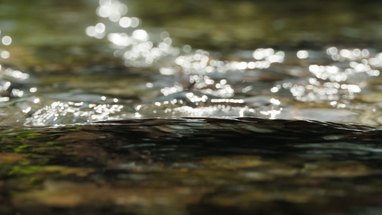 清澈山泉水温泉矿泉水小溪山涧 42