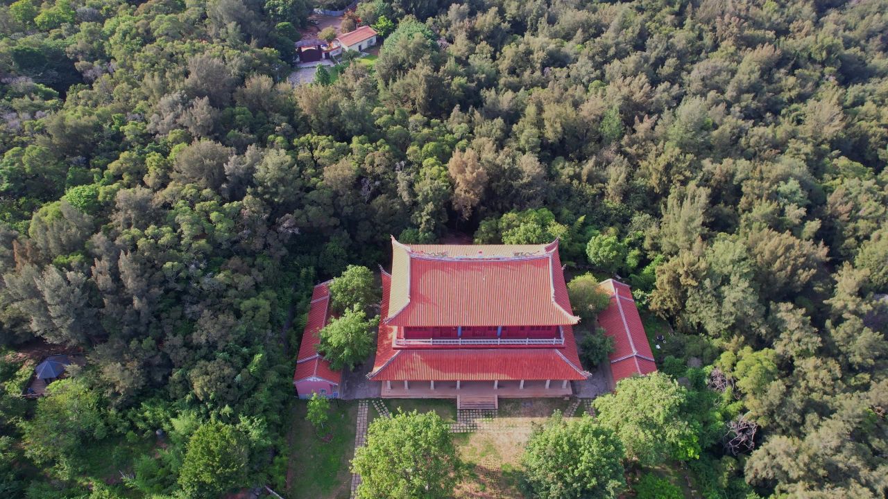 航拍泉州南少林寺