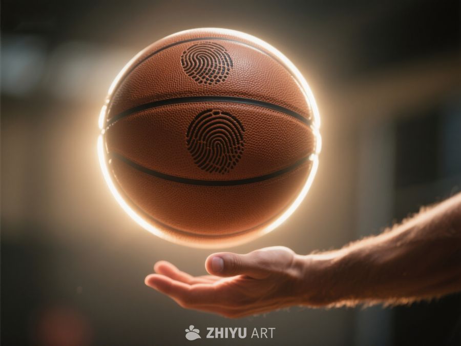 悬浮篮球与手掌的互动 212