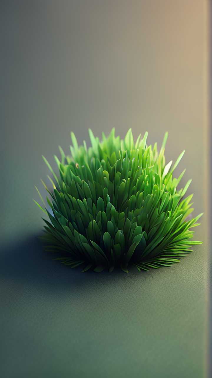 3D绿色小草