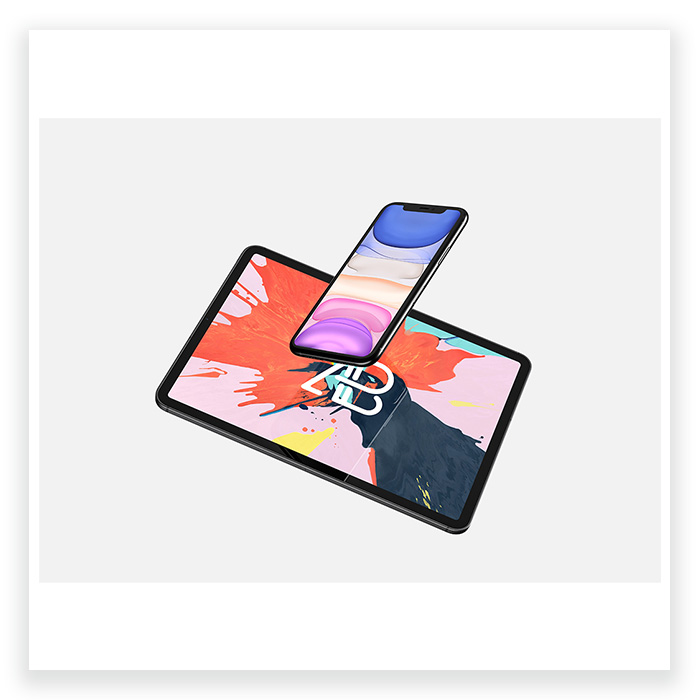 iPad iPhone 样机Mockup
