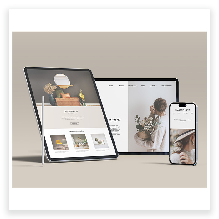 iPad iPhone样机Mockup
