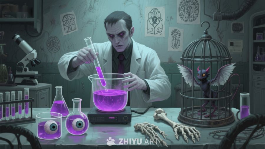 神秘实验室中的奇幻实验