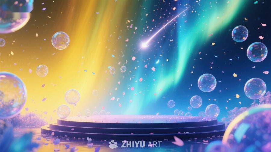 极光舞台与泡泡梦幻场景 172