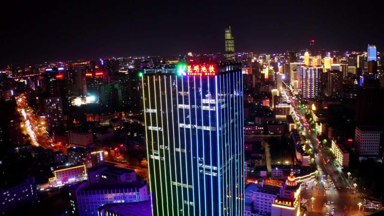 昆明城市夜景-16