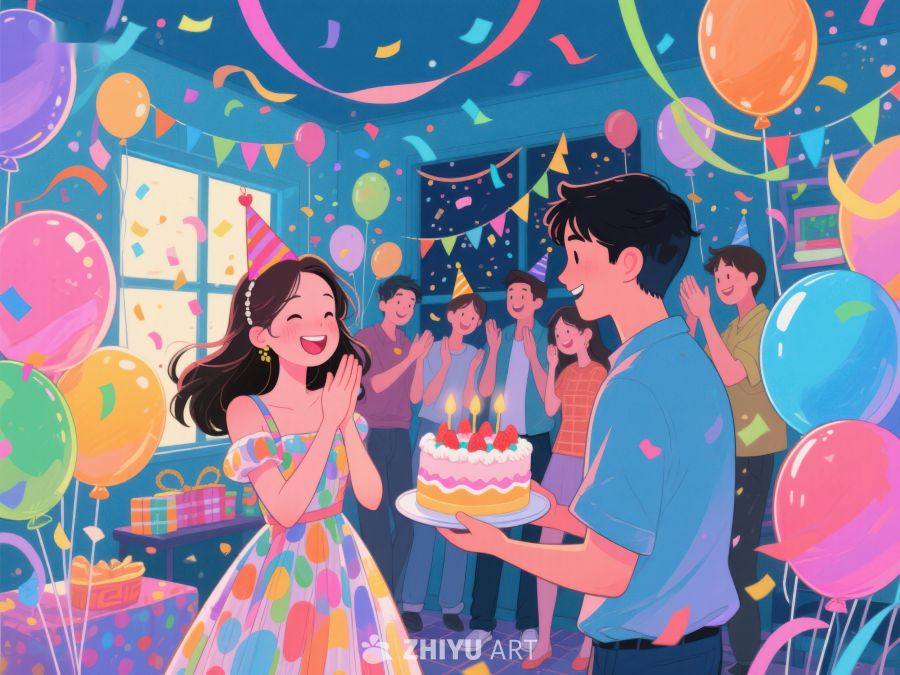 生日派对上的惊喜时刻 641