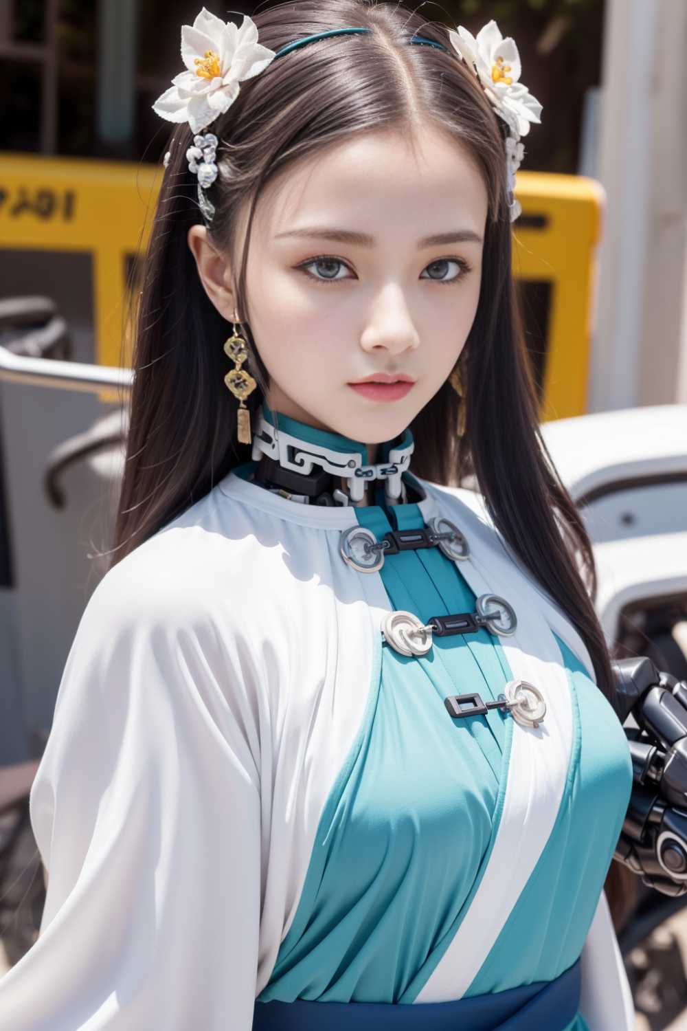 赛博美女