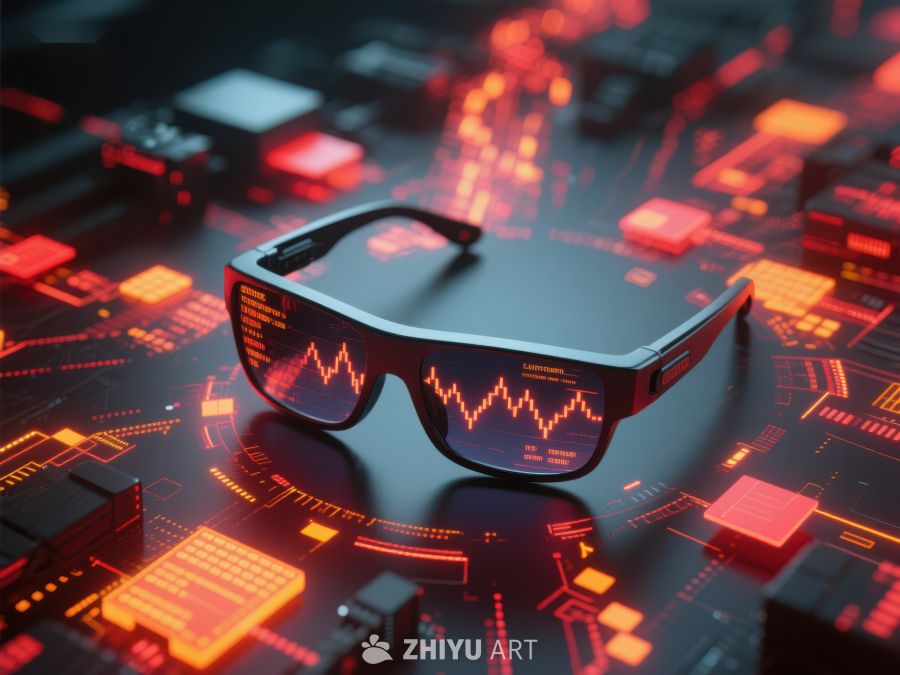 智能眼镜与电路板的未来科技场景 472