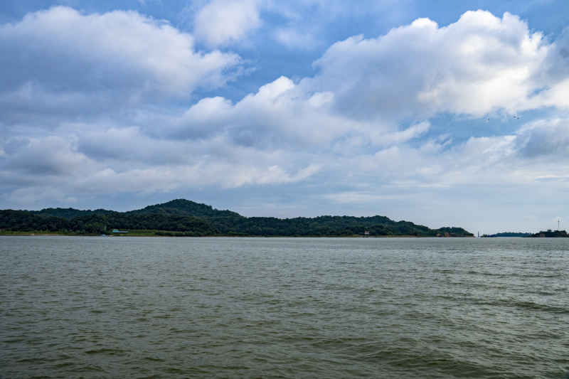 湖南岳阳洞庭湖风光