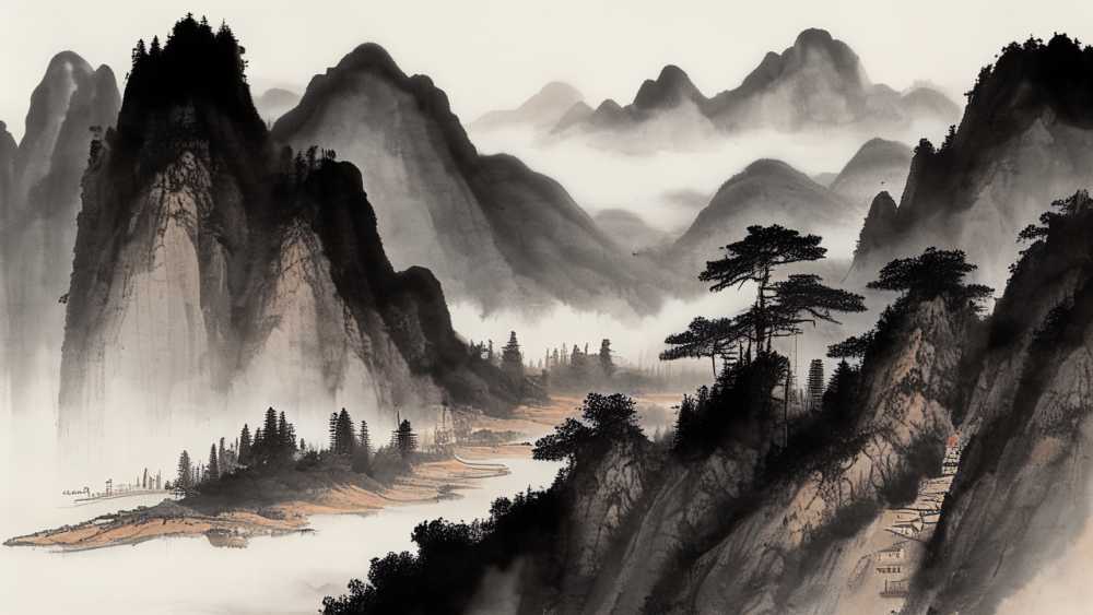 山水画中国风9