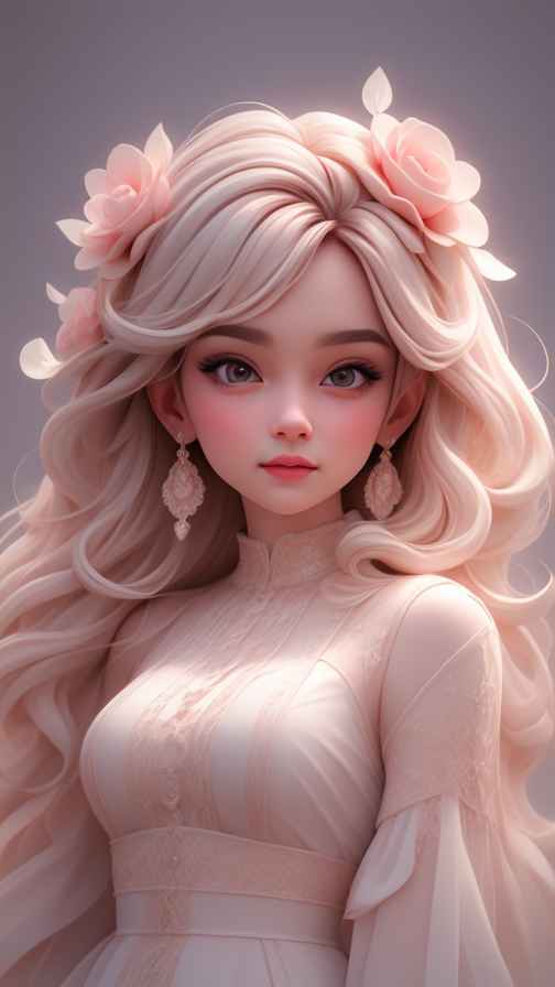 可爱治愈女孩