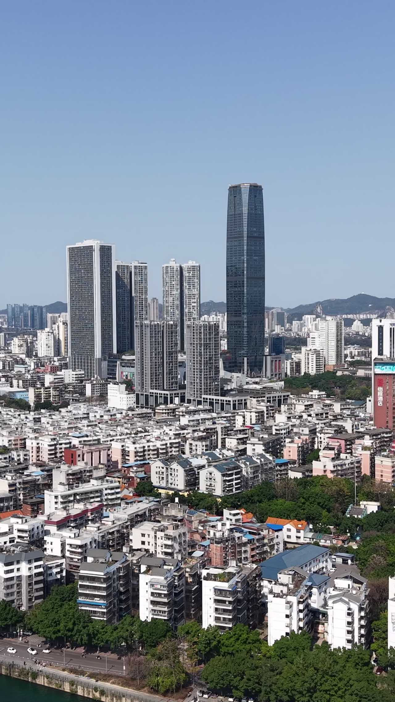 都市全景俯瞰