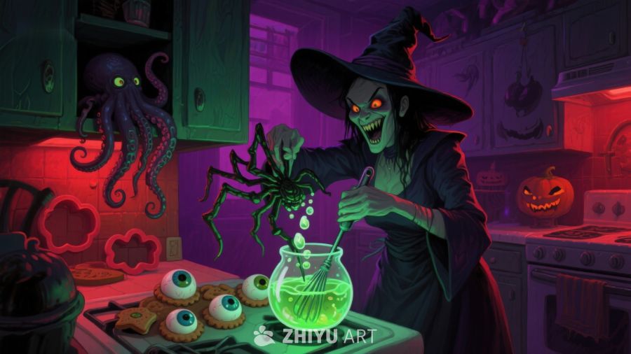 女巫厨房炼制魔法药水