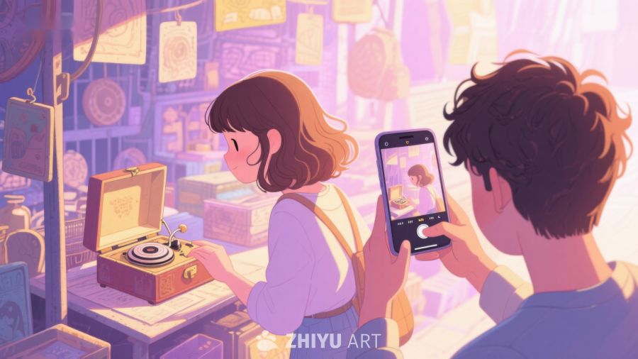 复古唱片店里的青春时光 190