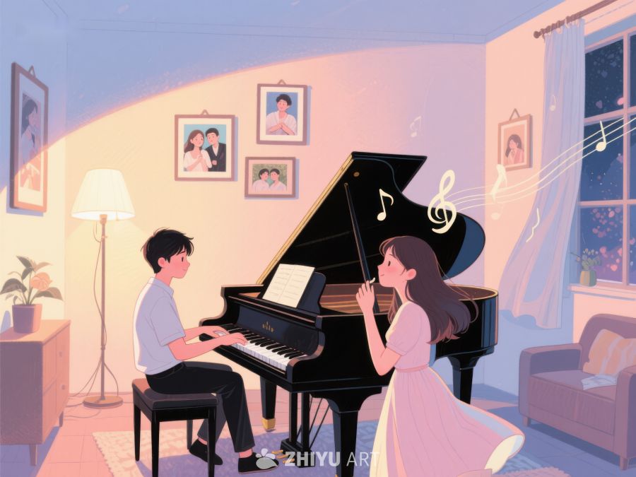 温馨室内钢琴合奏 809