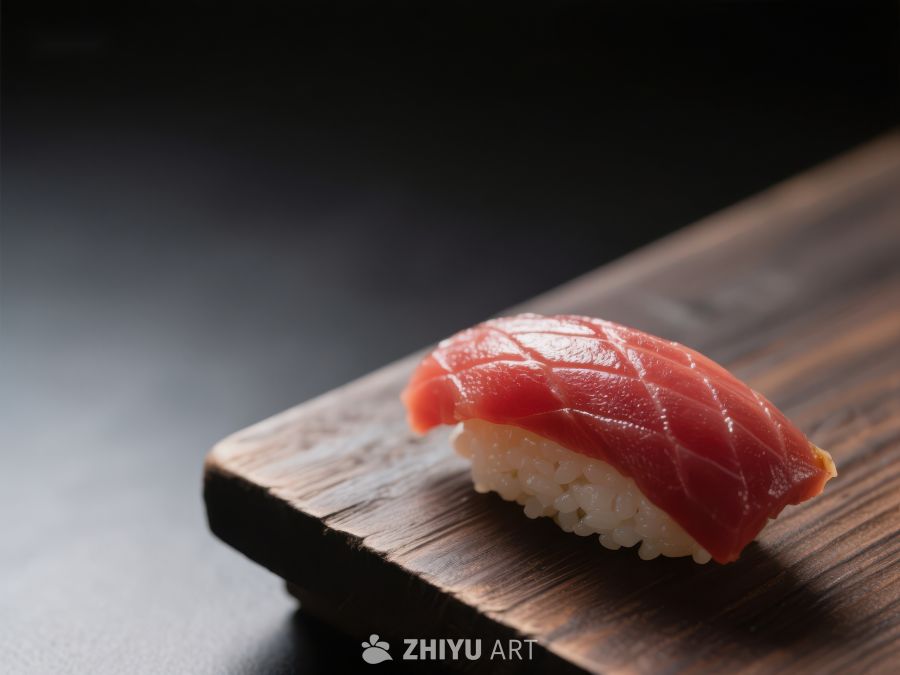 精致金枪鱼寿司特写 78