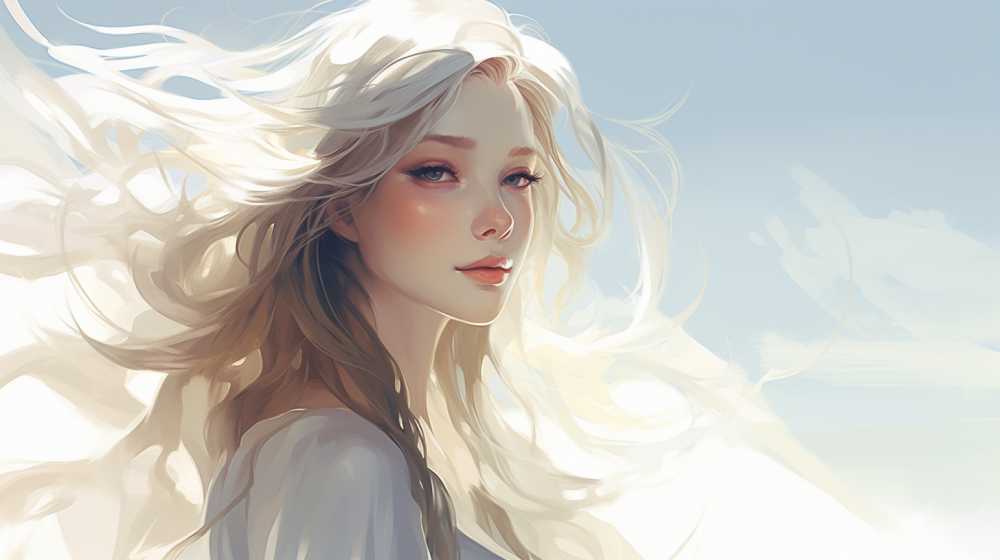 艺术浅白色唯美背景图99