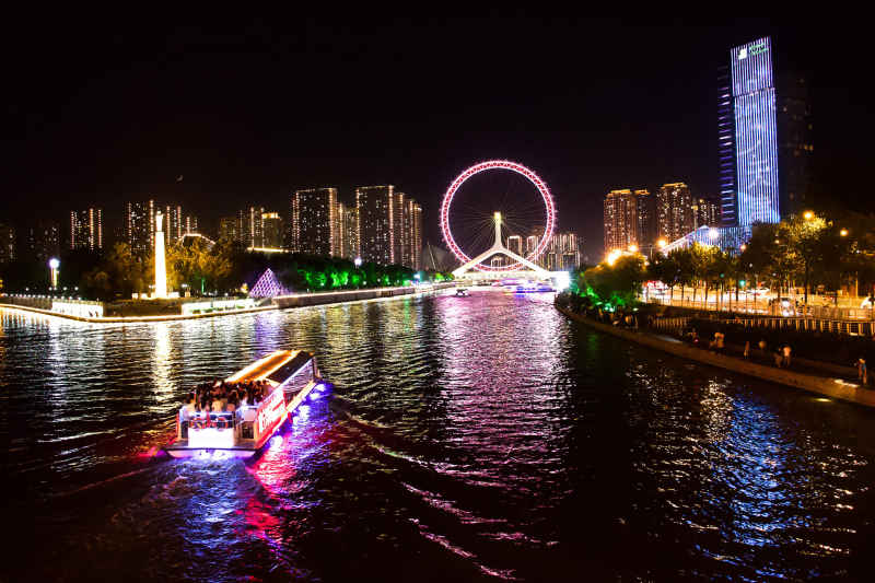 海河与天津眼