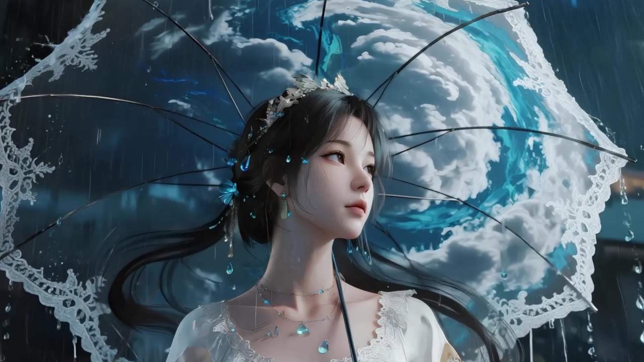 伞下