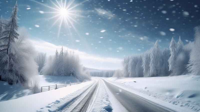 美丽冬季雪景 67