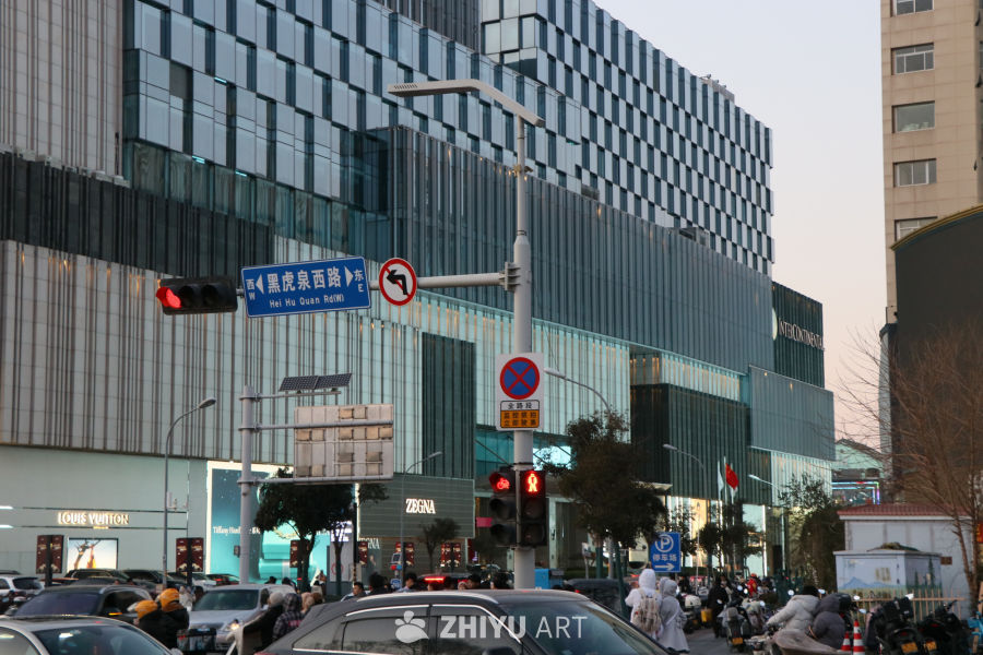 都市街头繁华景象