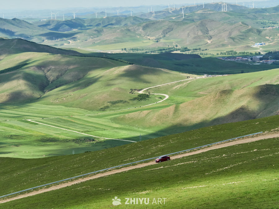 承德云中草原自驾风光