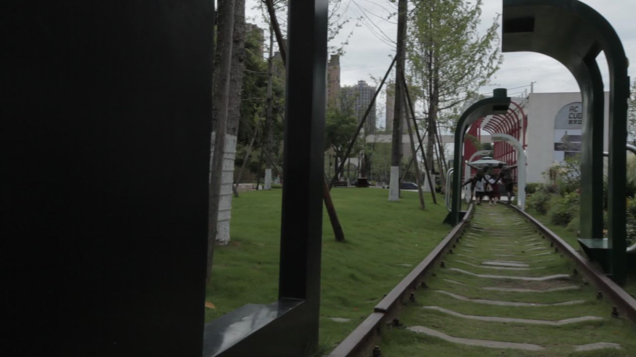 二仙桥公园小火车