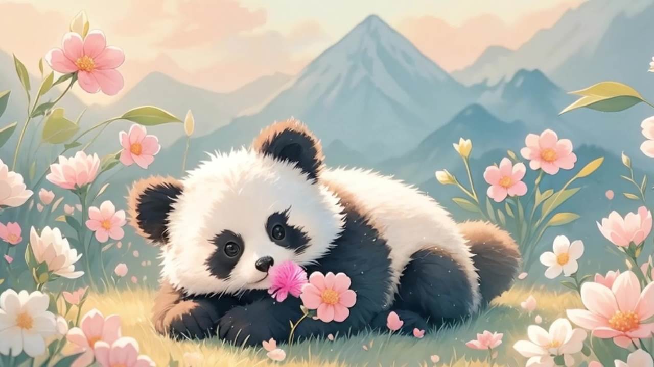可爱熊猫