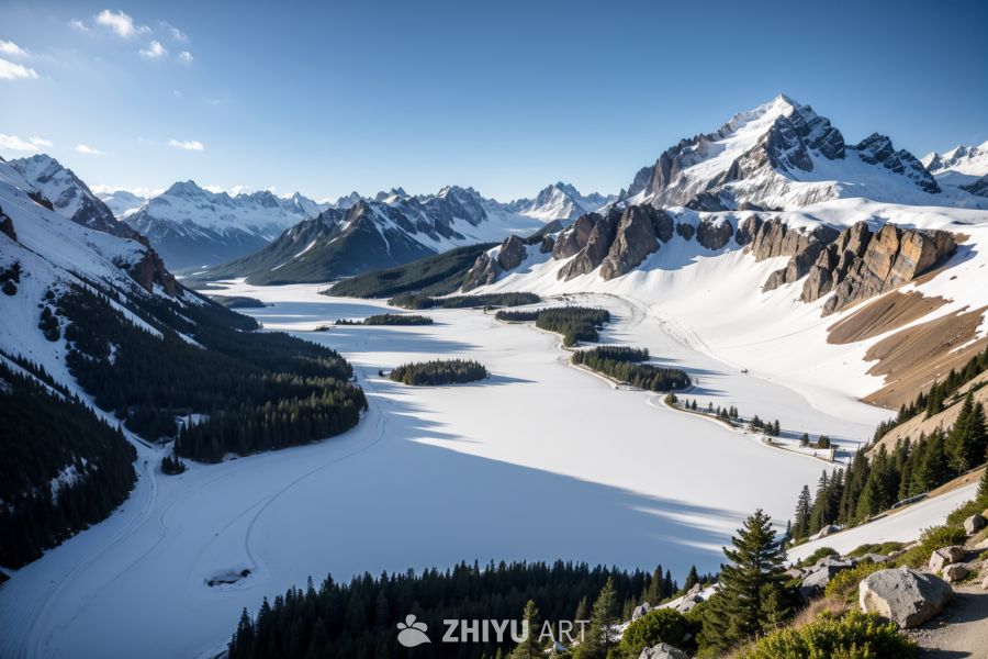雪山 35