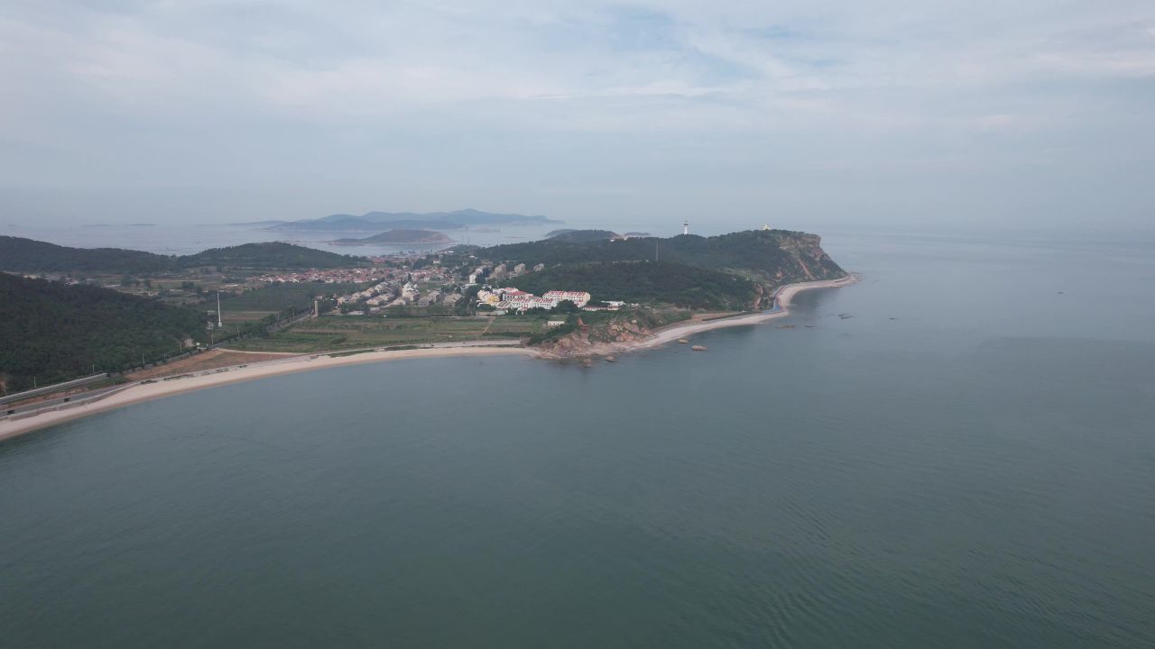 山东烟台长岛航拍