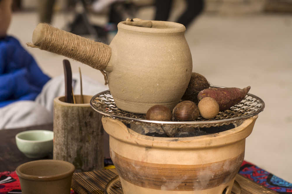 围炉煮茶