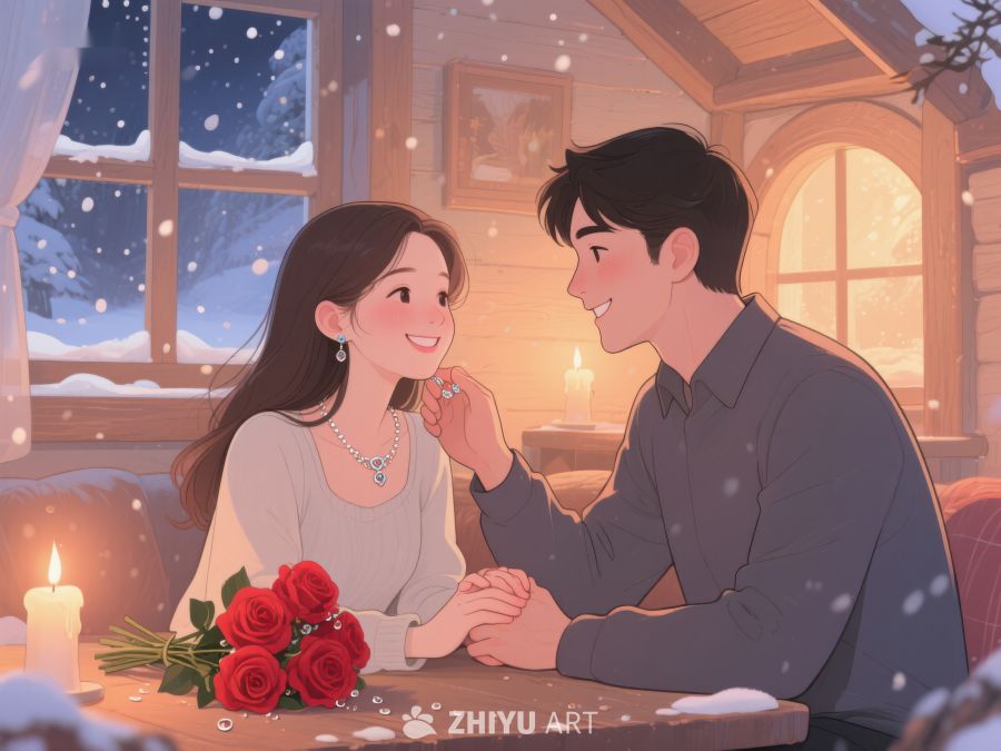 冬夜温馨求婚场景 149