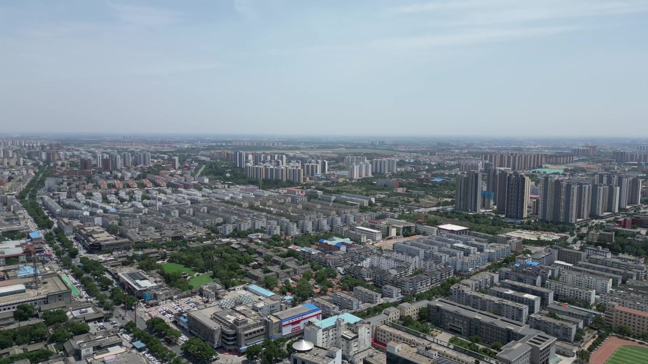 河北保定城市风光