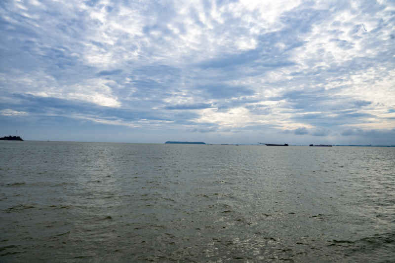 湖南岳阳洞庭湖船只