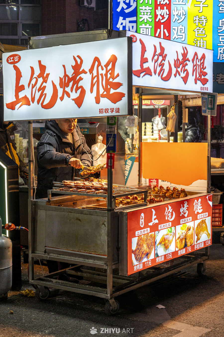 街头小吃人间烟火深夜食堂 34
