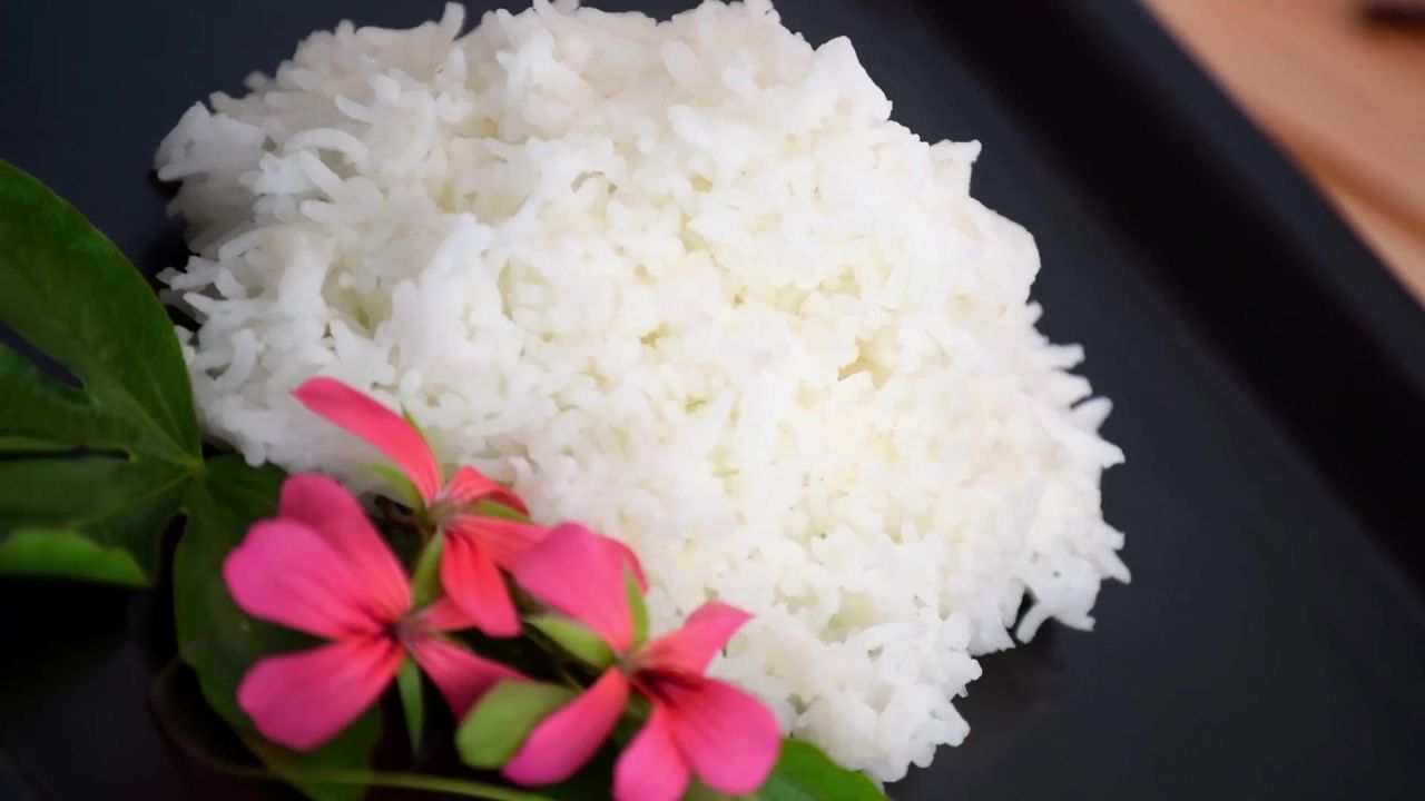水稻平原水煮食品