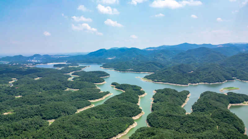 祖国大好河山航拍摄影图